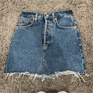 Agolde Denim Skirt